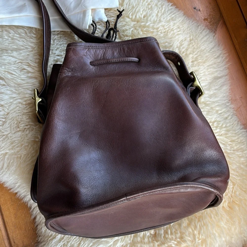 Vintage Coach Legacy Drawstring Bucket Crossbody - Picture 8 of 15